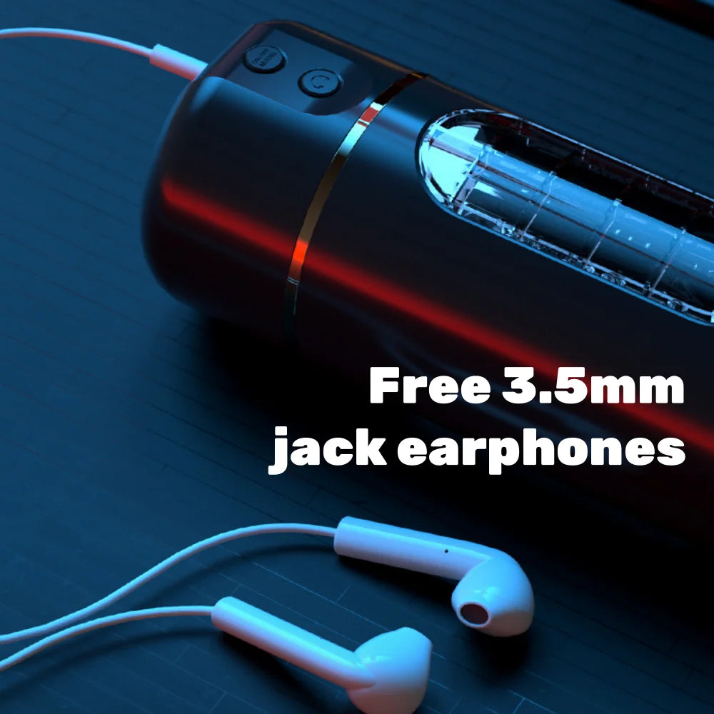 Male Masturbator Cup Intelligent Voice Interaction Penis Trainer Penetration Masturbator Sex Machine Adult Sex Toys for Men
