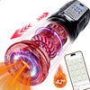 Male Automatic Masturbator Cup Thrusting Heating Rotating Pussy Licking Blowjob Sucking Machines Telescopic Sex Toy For Men