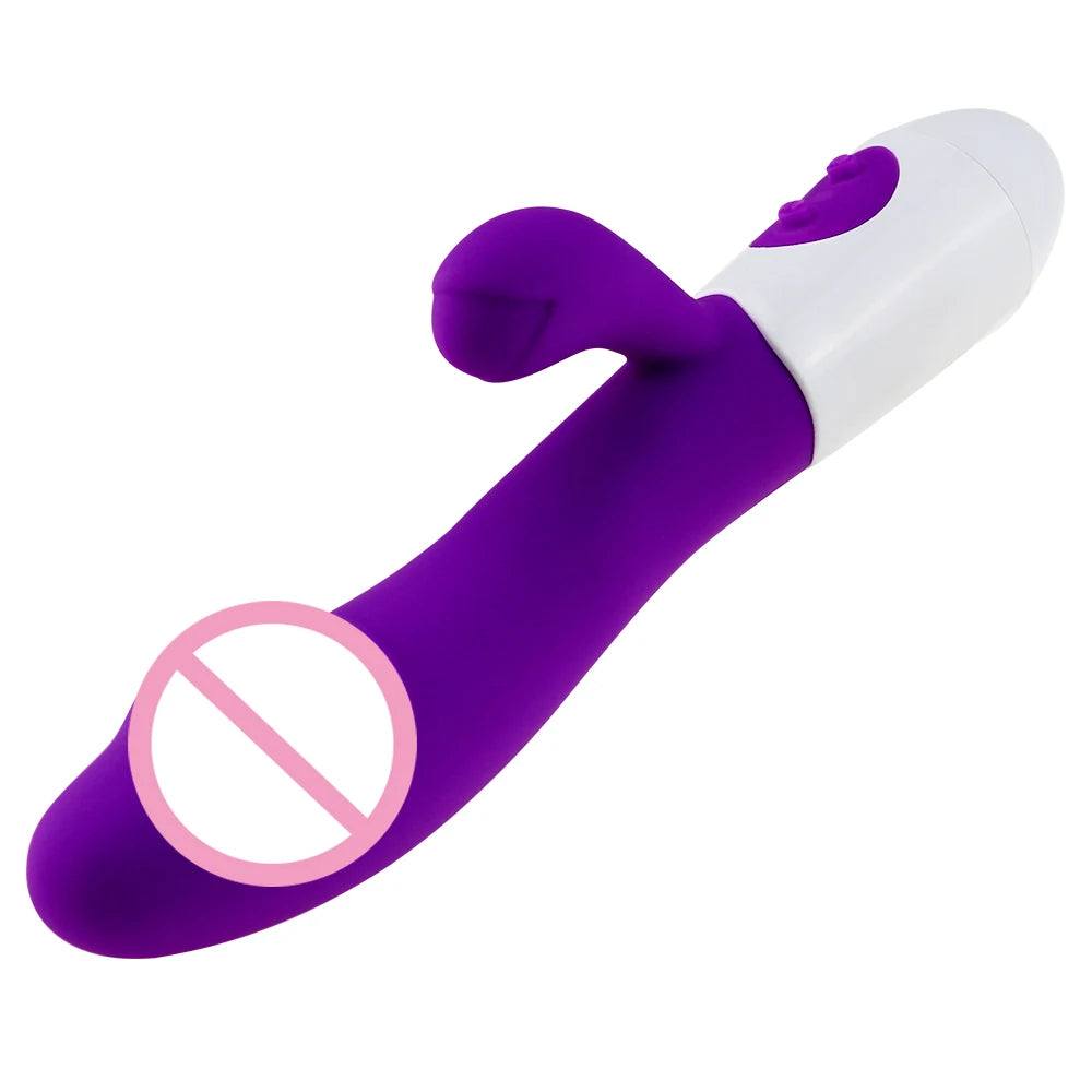 Vibrator Dildo for Women G Spot Vibrator Clitoral Stimulator Vibrating Wand 10 Mode Rabbit Vibrators Adult Sex Toy for Men Women