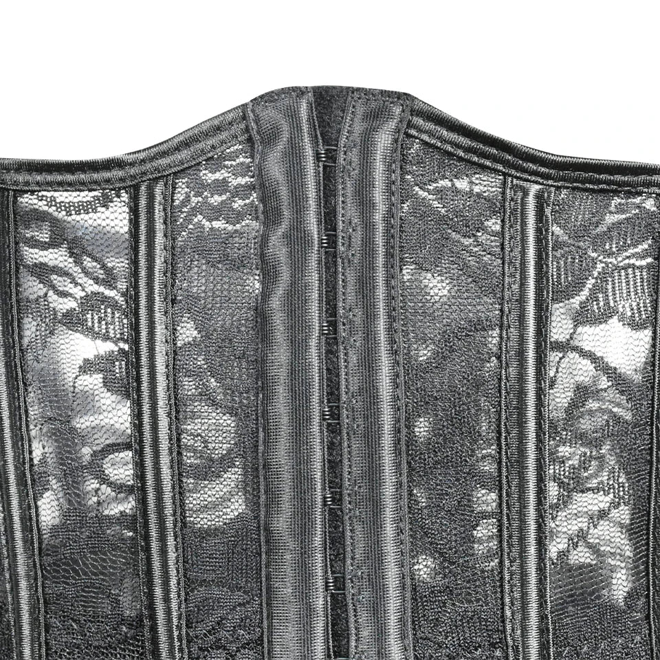 Corset Sexy Gothic Clothing Underbust Bustiers Lace Slimming Sheath Corsage Modeling Strap Waist Bodice for Women Plus Size