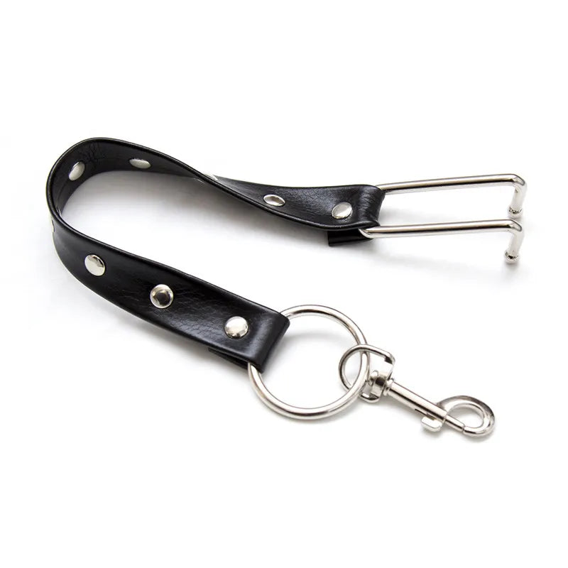 Erotic Accessories BDSM Slave Bondage Nose Clip Nose Hook for Fetish Forced Blowjob Head Up Sex Auxiliary Strap