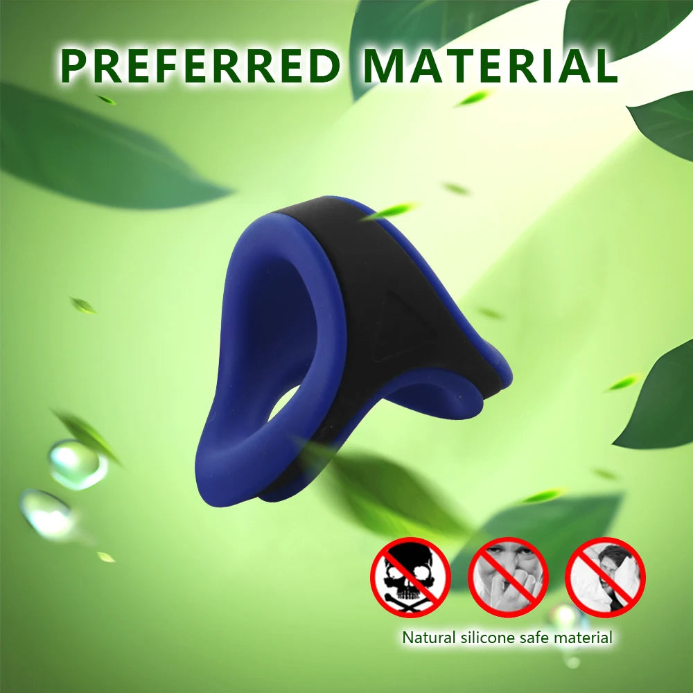 Men's Silicone Penis Ring Locking Cum Ring, Delayed Ejaculation, Men's Couples Sex Toys, Adult Sexy Toys, Sex Toys