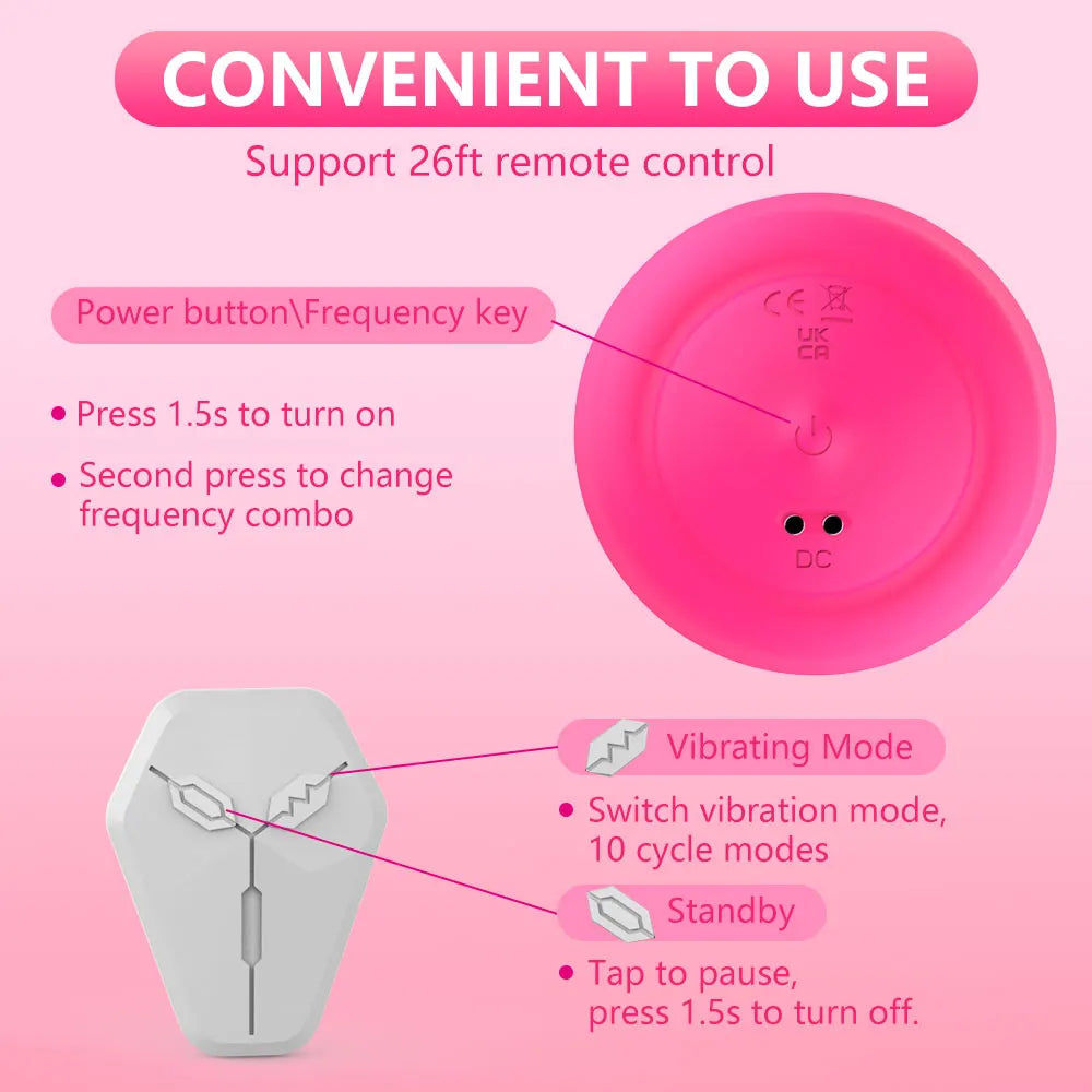 Nipple Toy Vibrator for Women APP Remote Control Nipple Clamps Sucking with 10 Vibrating Breast Stimulation Sex Toys for Couples