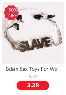 Adults Sex Toys For Women Nipple Stimulation Clamps Couple Erotic Flirt Games Fetish Slave Gay For Nipples Intimate Accessories