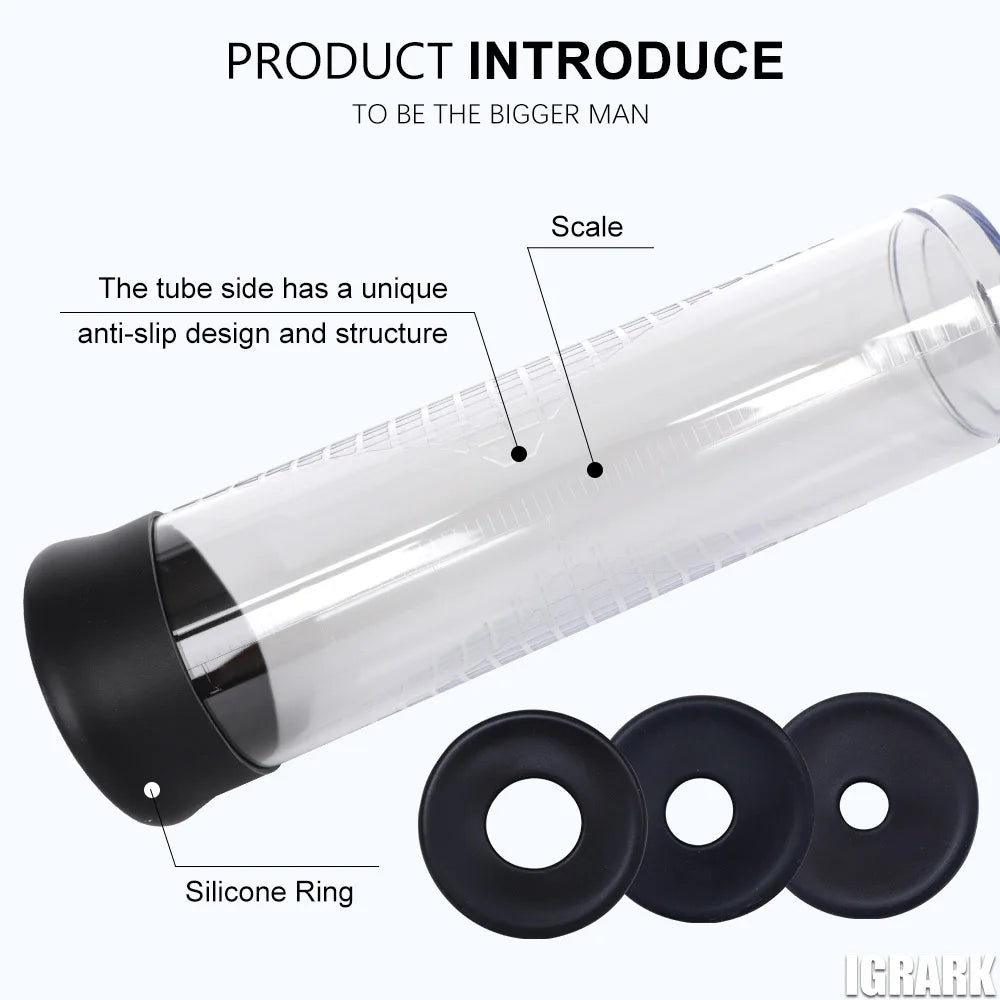 Penis Extender Pump Cock Enlargement Dick Trainer Male Masturbator Vacuum Pump Sex Toys for Men Adult Couples Sexy Products