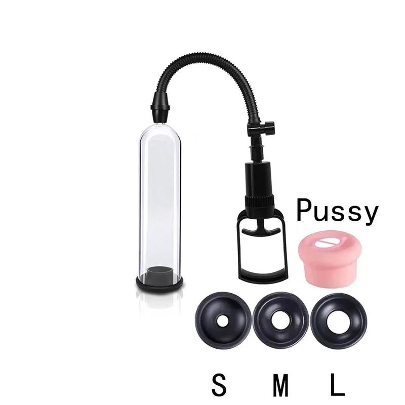 Penis Pomp Vacuum Pump for Pump Penis Vergroting Male Enhancement Erectie Cock Pomp Masturbator Penis Trainer Sex Toys for Man