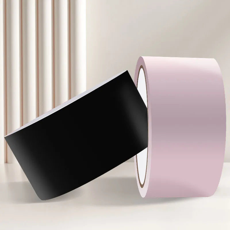 BDSM Bondage Tape PVC Inviscid Binding Tape Electrostatic Static Adsorption Duct Tape for BDSM & Adult Play Restraints