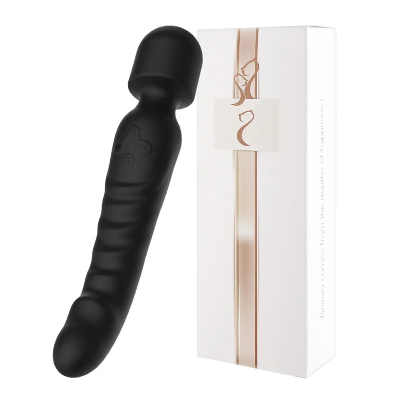 Powerful Vibrator Dildos Wand for Women Clitoris Stimulator G Spot Vibrator for Women Vagina Massager Adult Sex Toys for Woman