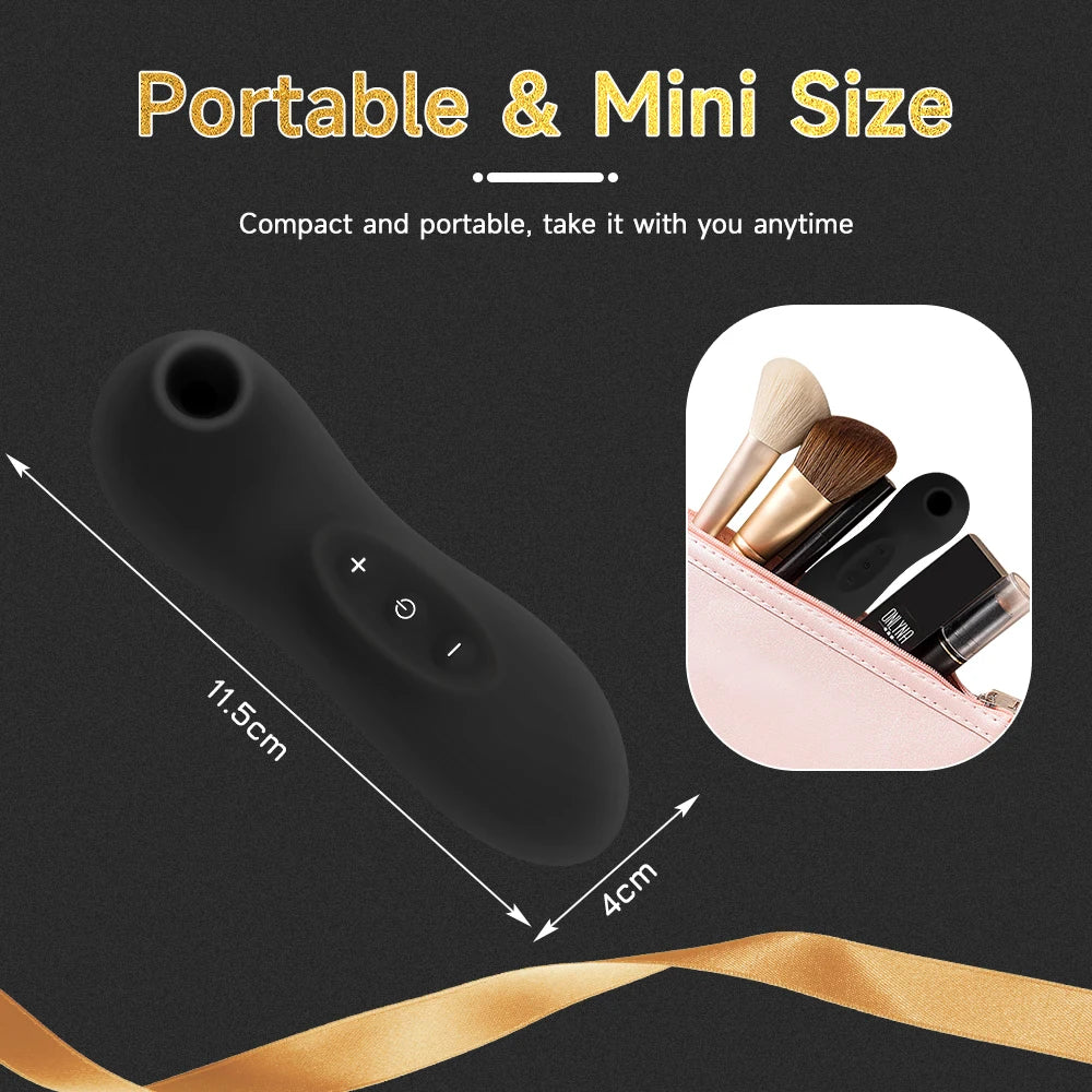 Clitoris Sucking Vibrator Powerful Sucker Female Clit Nipple Oral Vacuum Stimulator Massager Sex Toys for Women Masturbator