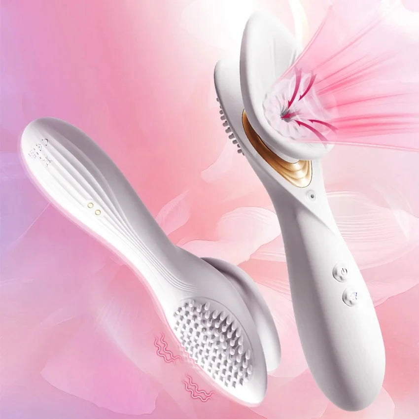 Powerful Vibration Sucking Vibrator for Women Vibrating Clitoris Sucker Female Oral Nipple Stimulator Sex Toys for Adults Goods