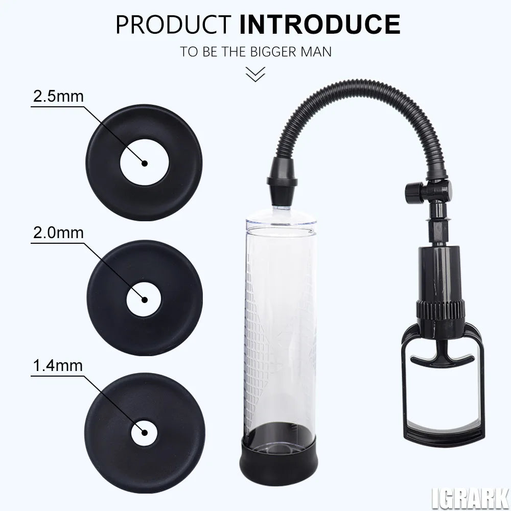 Penis Extender Pump Cock Enlargement Dick Trainer Male Masturbator Vacuum Pump Sex Toys for Men Adult Couples Sexy Products