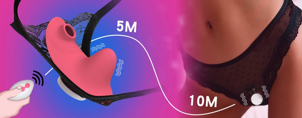 Funny Sex Toys Clitoris Sucker Panty Sucking Vibrator Adult Goods For Women Clit Suction Stimulator Machine Female Masturbation