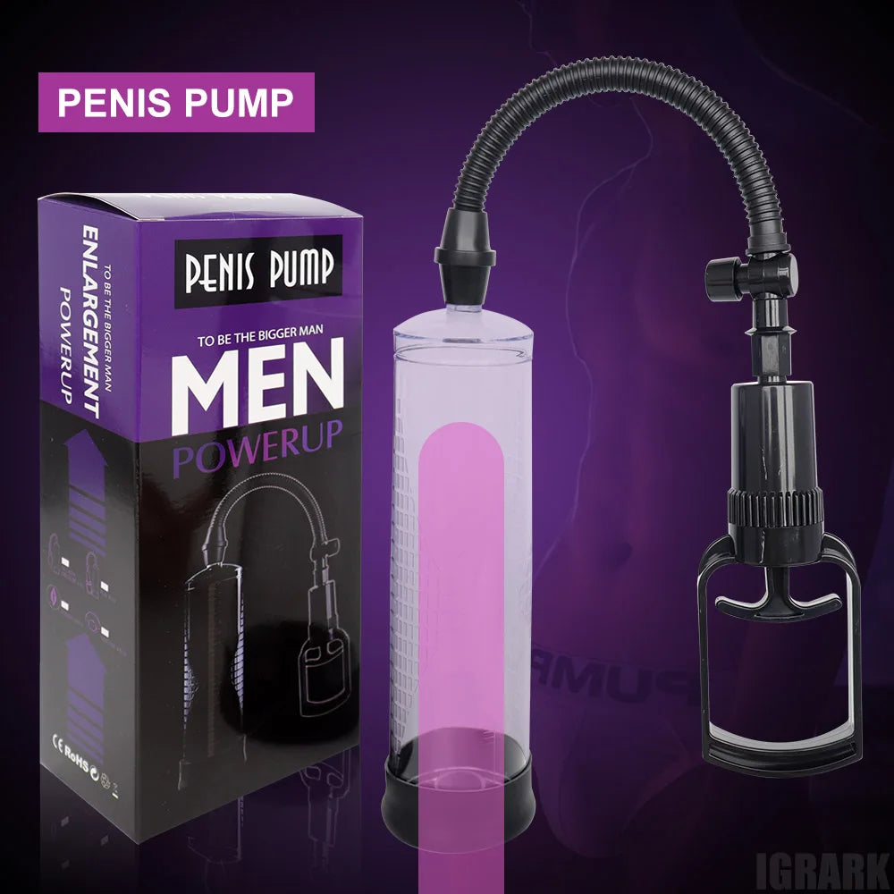 Penis Extender Pump Cock Enlargement Dick Trainer Male Masturbator Vacuum Pump Sex Toys for Men Adult Couples Sexy Products