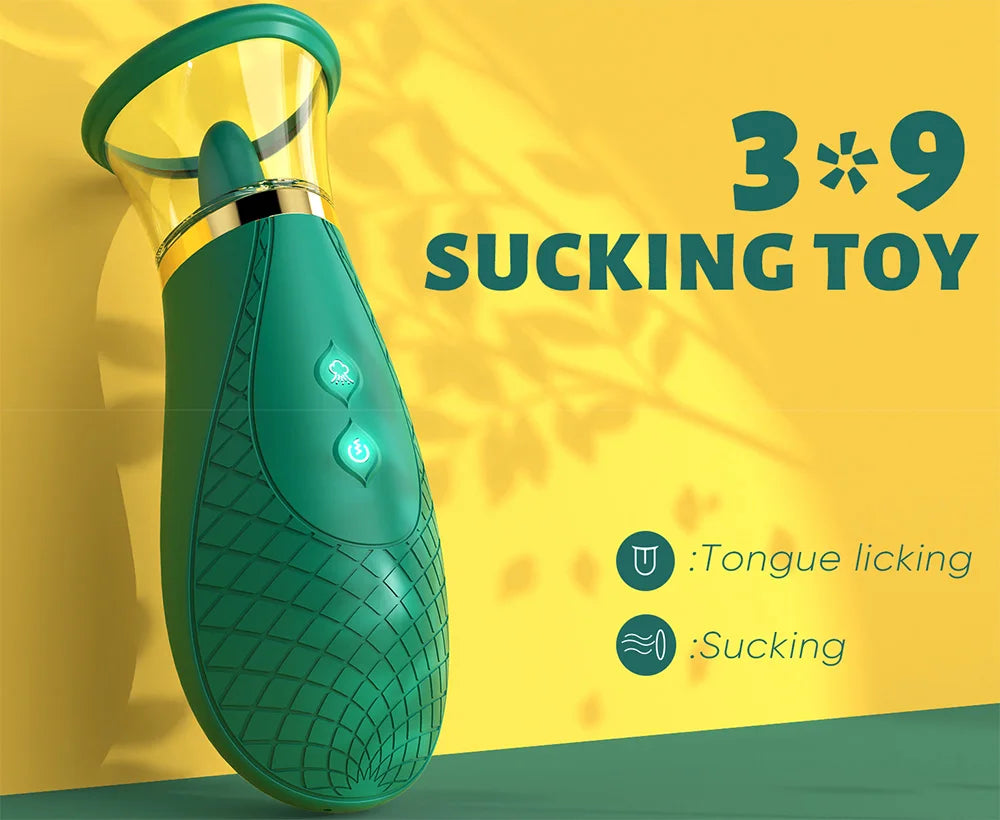 Woman nipples clitoris licker tongue vibrator orgasm vagina sucking massager stimulator female masturbator sex toys for couples