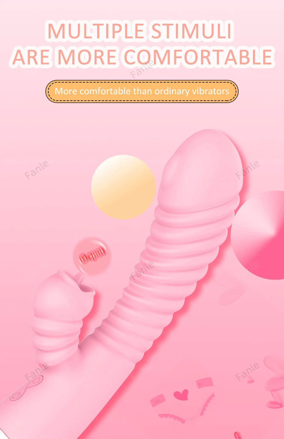 Vibrator For Women 2 In 1 Licking Machine Clitoris Stimulator G-Spot Powerful Vibro Dildo Wand Female Clit Sucker Adult Sex Toys