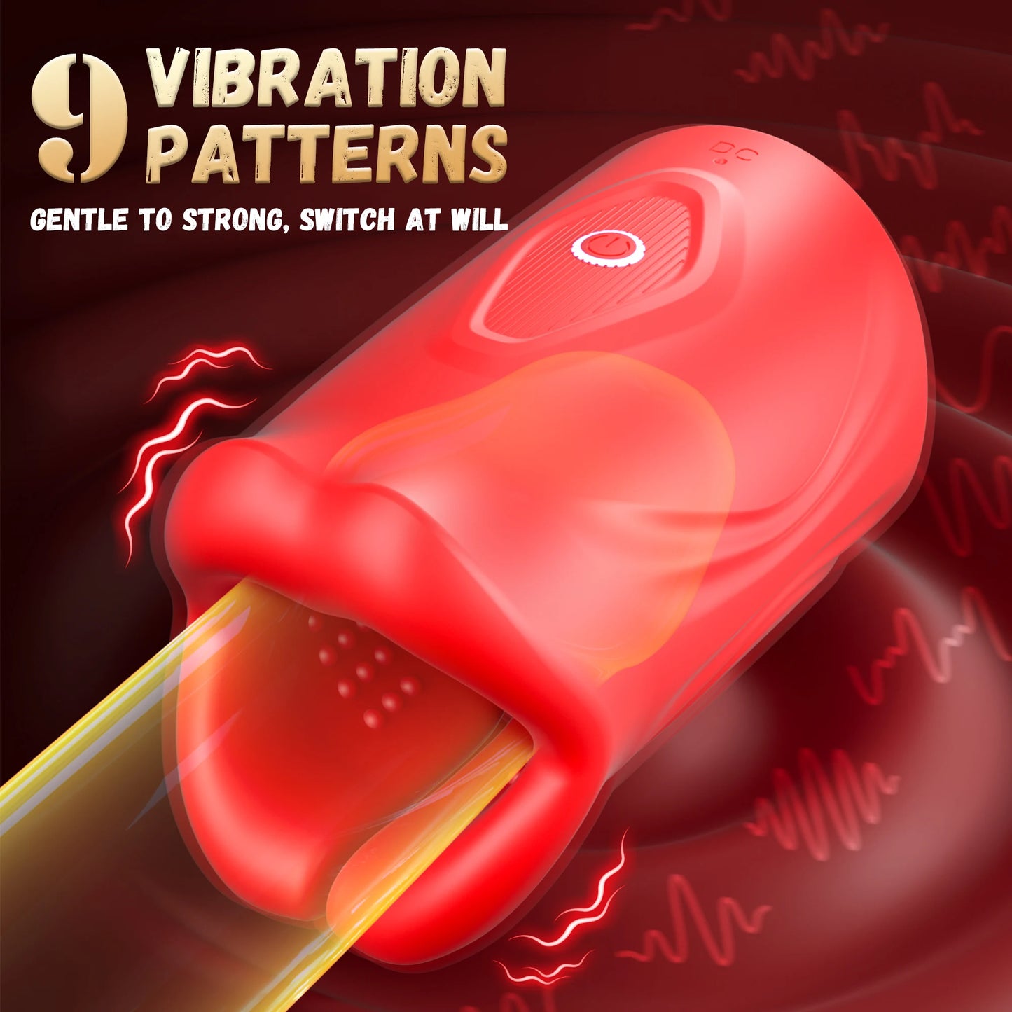 Male Masturbator Penis Training Vibrator Men Glans Massage Stimulator with 9 Vibration Delay Training Exerciser Adult Sex Toy 18