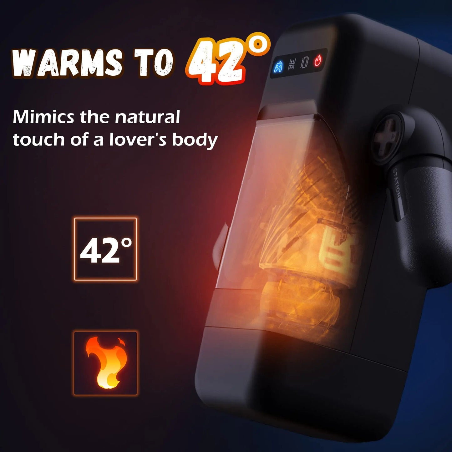SENSIVO Robot Automatic Male Masturbator Vibration Blowjob Machine Silicone Vagina Masturbation Cup Sex Toys Adult Goods for Men