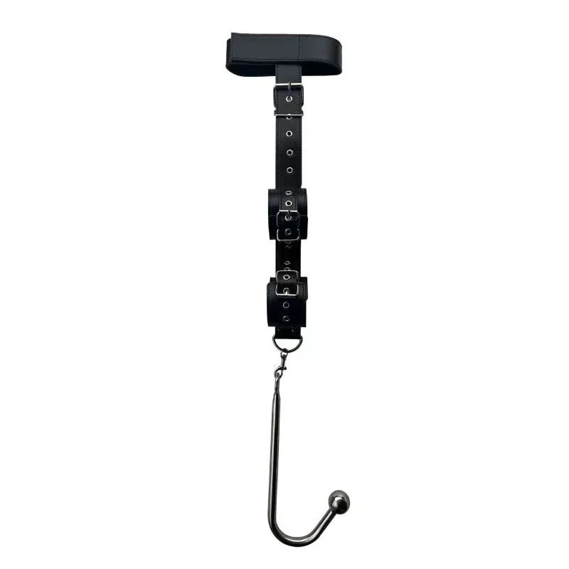 SM Backhand Binding Apertural Plug Anal Hook Bondage Toys Bdsm Kit Slave Bondage Handcuff Couple Bundle Game Adult Sex Toy 18+