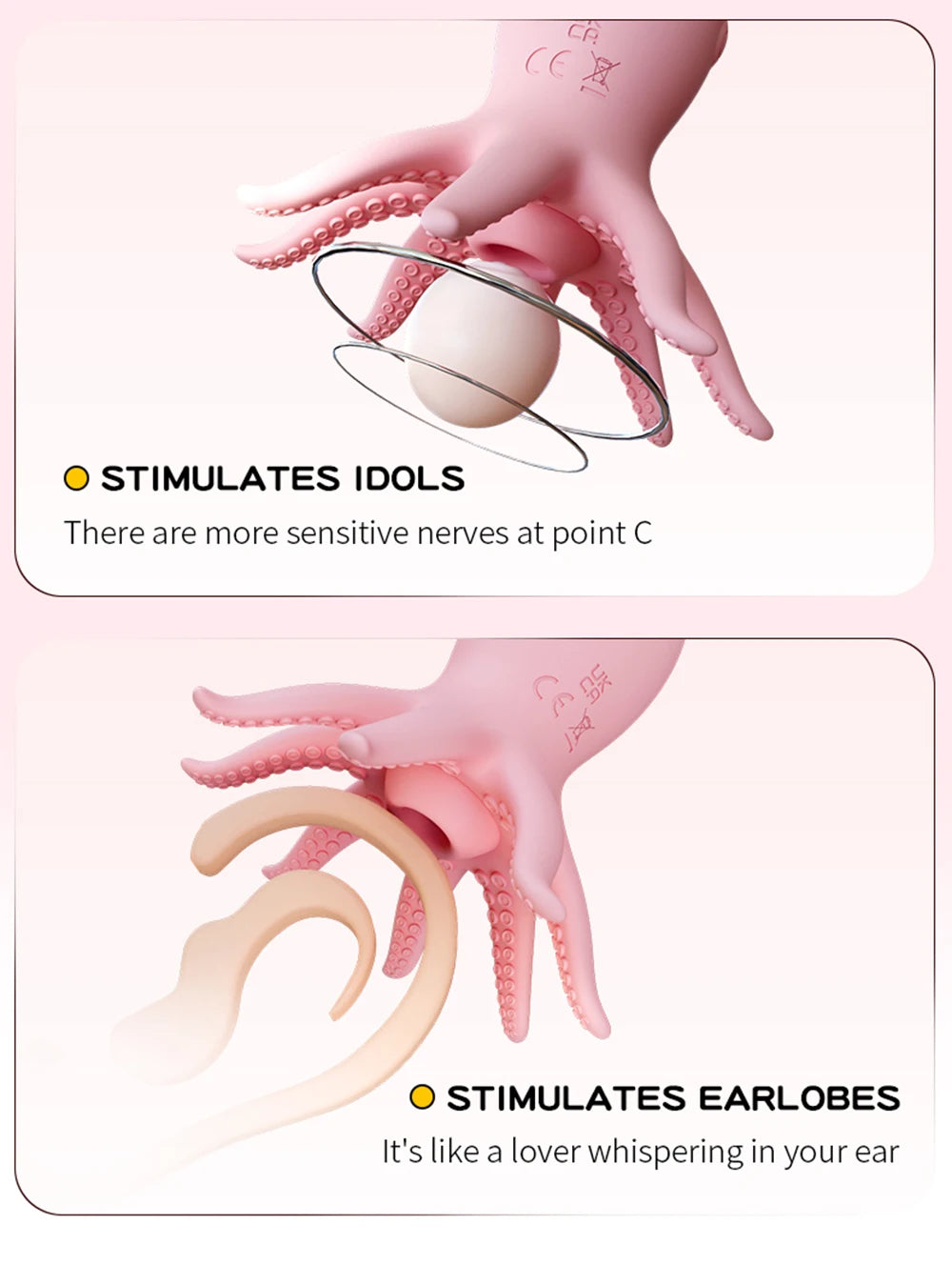 Vibrating Nipple Clamps Adult Toys Breast Clip Vibrator Sucking Chest Massage Tease Nipple Stimulation Sex Toys for Women