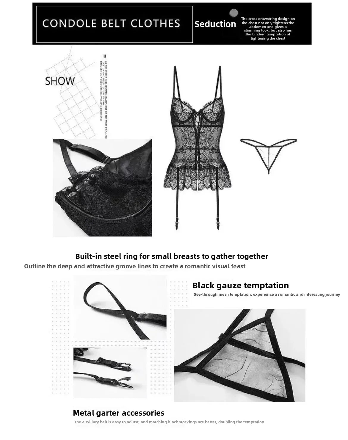 Lingerie Porn Erotic Role Play Women Sexy Lingerie Cosplay Costumes Sleepwear Erotic Lingerie Babydoll Dress  Underwear