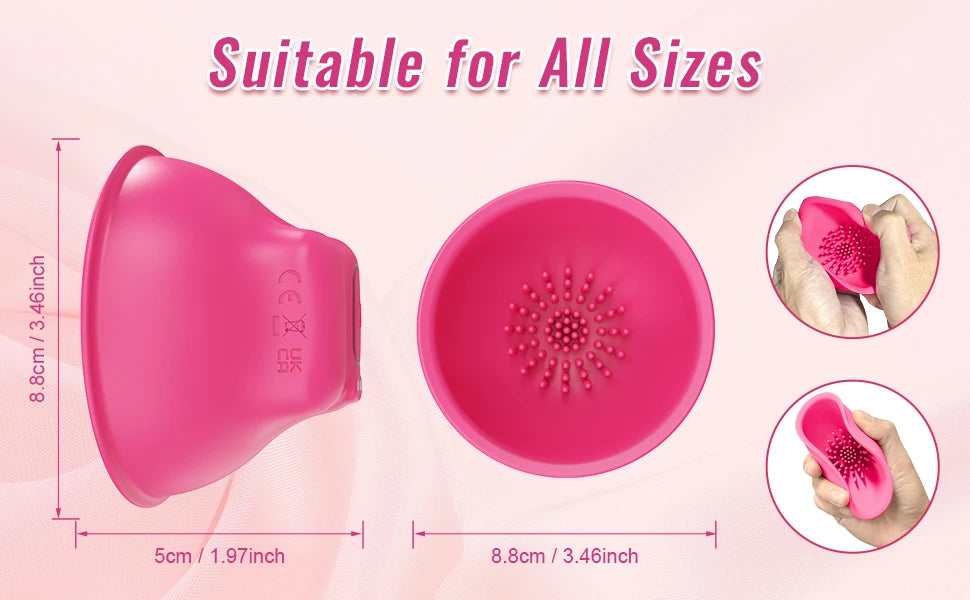 Remote Control Nipple Toys Vibrator Adult Sex Toys for Women Female Wearable Adjustable Nipple Massage Sex Toys Adult Products