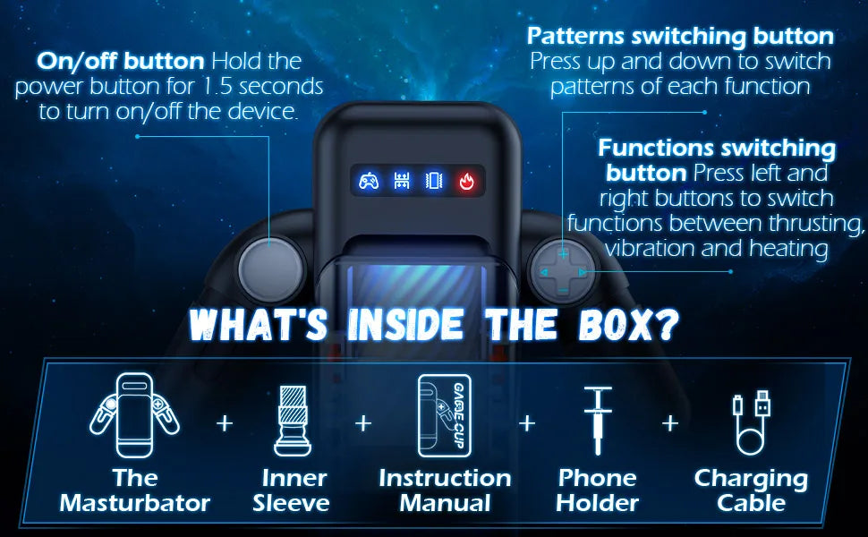 SENSIVO Robot Automatic Male Masturbator Vibration Blowjob Machine Silicone Vagina Masturbation Cup Sex Toys Adult Goods for Men