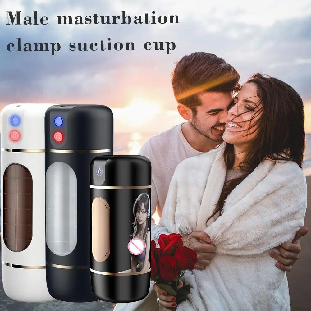 Automatic Telescopic Rotating Male Masturbator Cup Pussy Real Vagina Masturbation Blowjob Adults Sex Machines Sex Toys for Men
