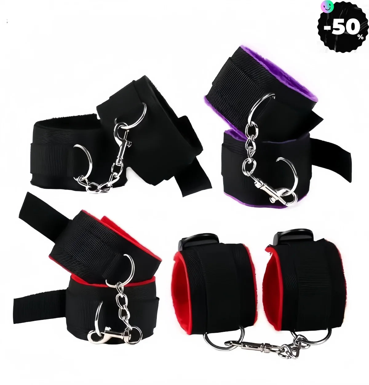 Adult Game Soft Plush Handcuff BDSM Fetish Handcuffs Sex Ankle Cuff SM Sex Toys Accessories for Couple Sextoy Sex Supplies Shop
