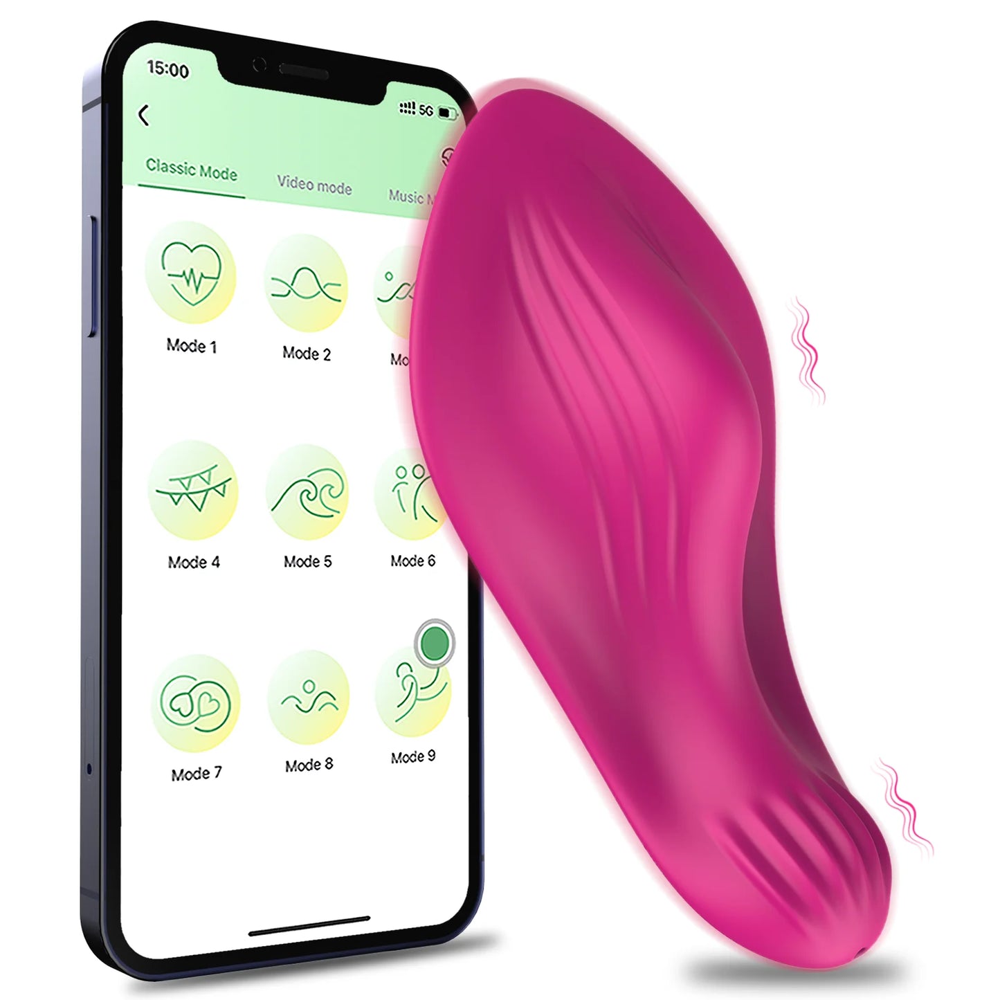 Sex Toys Panties Vibrator Female Wearable Mini Vibro Adult Toys Clitoris Stimulator APP Control Vibrating Massager For Women