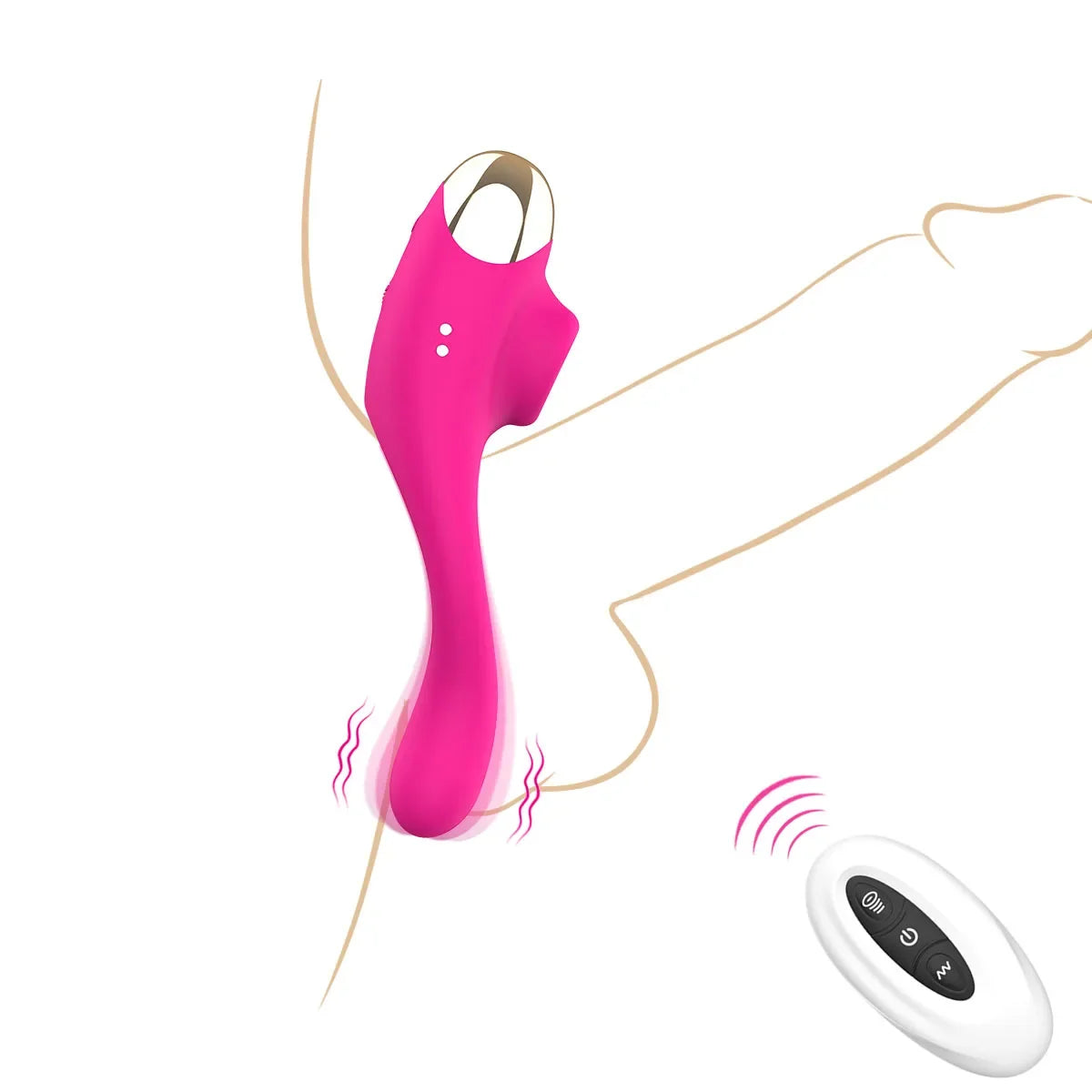 Penis Cock Ring Vibrator for Men Delay Ejaculation Stimulator Clit Sucker Dick Enlarger Ring Sex Toy Men Couples Adult Goods