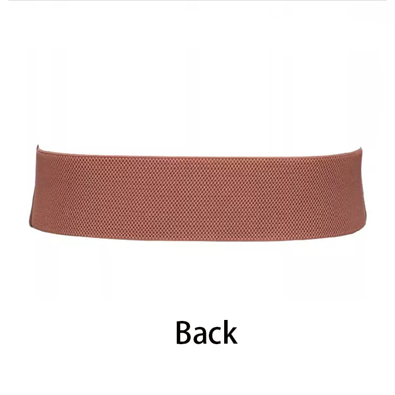 Plus Size Corset Belt Female Designer Belts For Women Dresses Wide Stretch Cummerbunds Elastic Ceinture Femmel Big Waistband