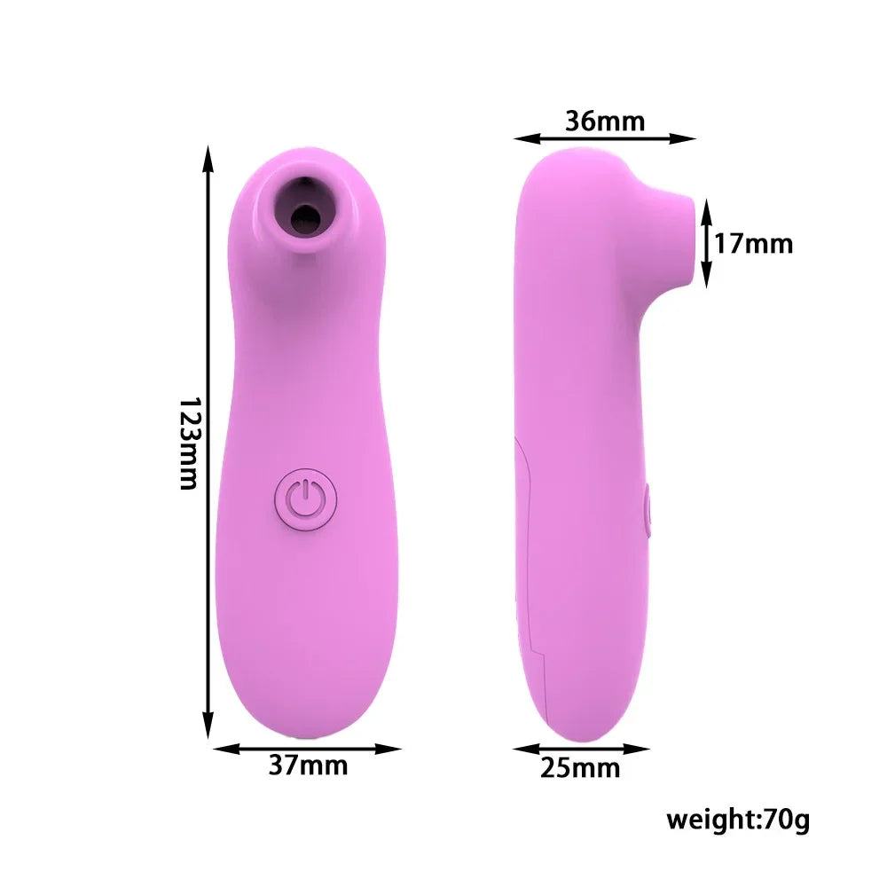 Clitoris Sucker Stimulator for Women Nipple Vibrator Clitorial Dildo Vaginal Suck Panties Massager to Satisfy Sex Toys for Adult