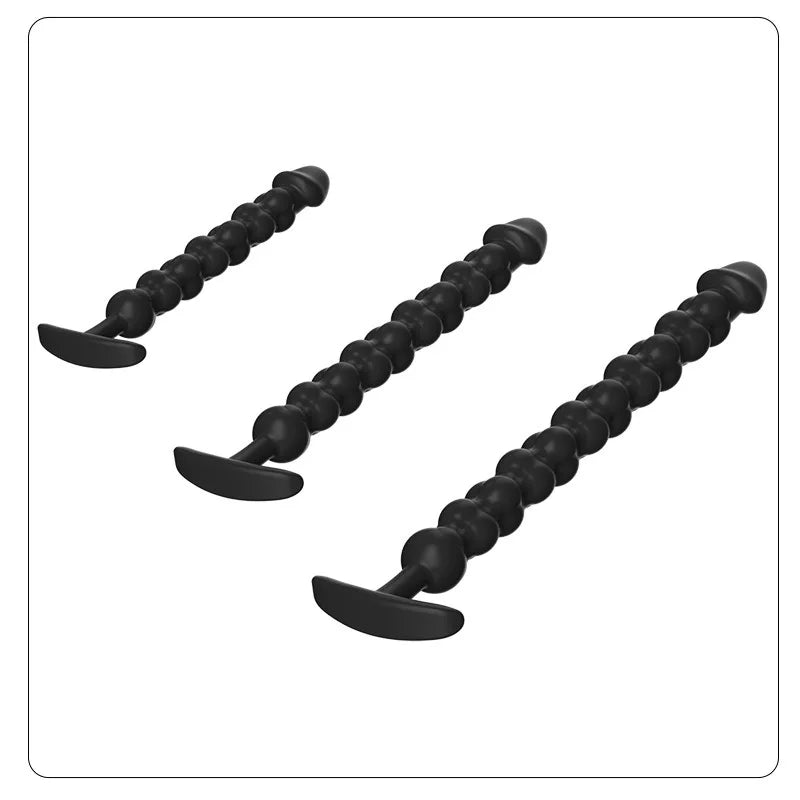 Anal Beads Long Size Anal Plug Male Female Anal Vibrator for SM Play Adult Sex Toy for Sexual Training Adult Anal Sex Toy