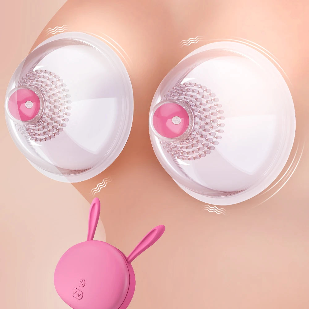 Remote Control Nipple Toys Vibrator Adult Sex Toys for Women Female Wearable Adjustable Nipple Massage Sex Toys Adult Products