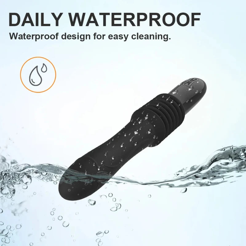 Sex Machine Thrusting Big Dildo Vibrator Vaginal G Spot Automatic Up Down Massager Retractable Pussy Adults Sex Toys for Women
