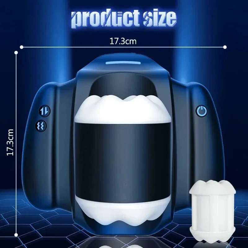 Automatic Sex Machine for Men Telescopic Male Masturbator Cup Vaginal Penetration Pocket Pussy Adult Pleasure Toy