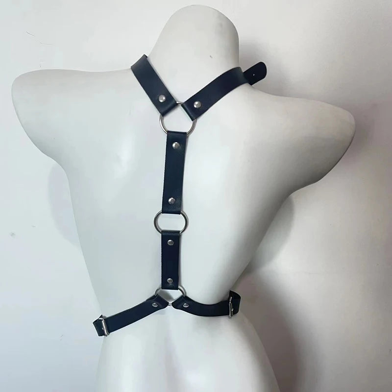 Leather Erotic Lingerie SM Garter Accessories Bdsm Shoppings Adult Porn Toys Adjustable Sexy Women's Things Gay Sex Products 18