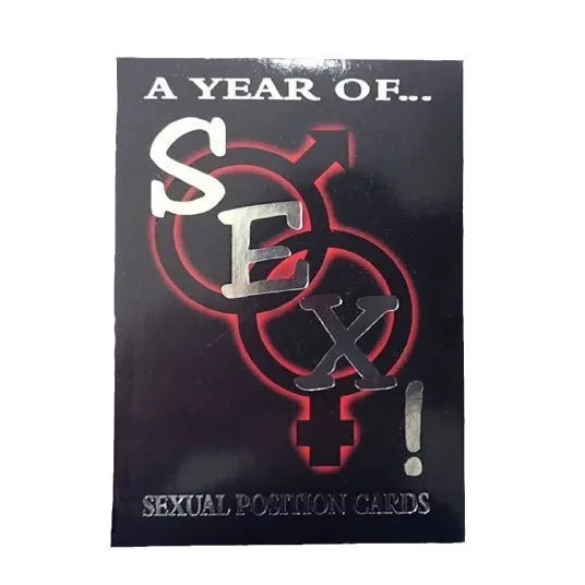Possible Sexual Positions Playing A Year of Sex for Adult Sexy Game Cards Sets for Couple Sex Cards Bedroom Commands