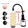 TPR Male Manual Vacuum Enlargement Pump Long Lasting Erection Booster Masturbator Penis Enlargement Male Sex Toys, Penis Pumps