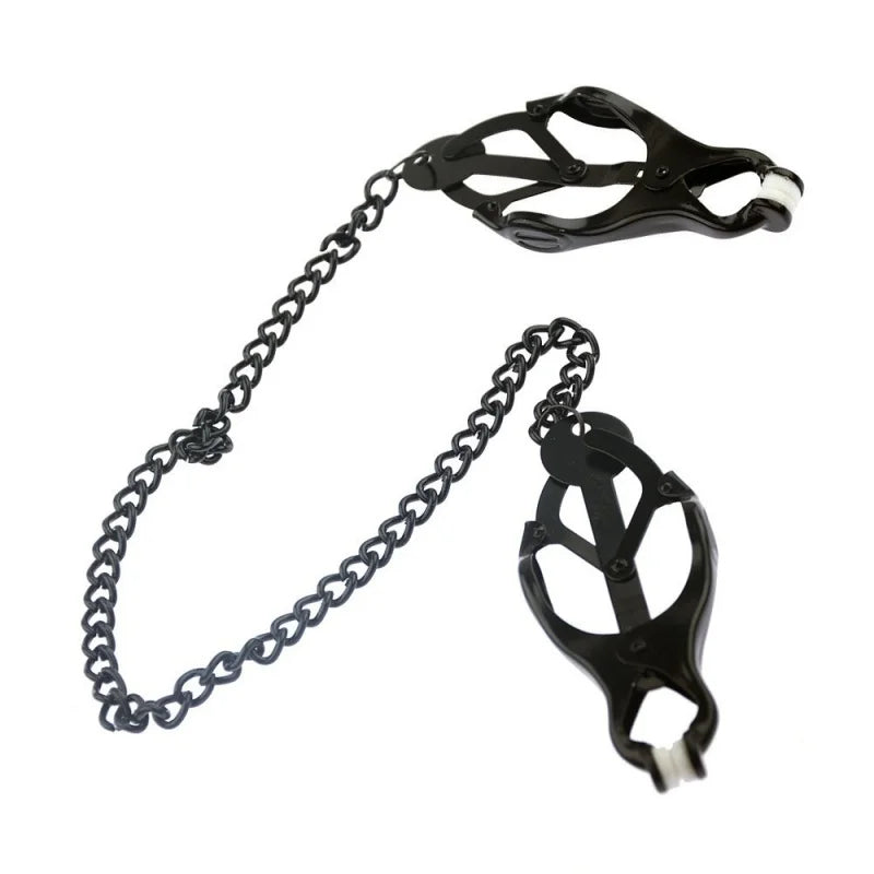 Women Exotic Accessories Fetish Bondage Metal Breast Clips Steel Clover Nipple Clamps Bdsm Adult Games Sex Toys Erotic Goods