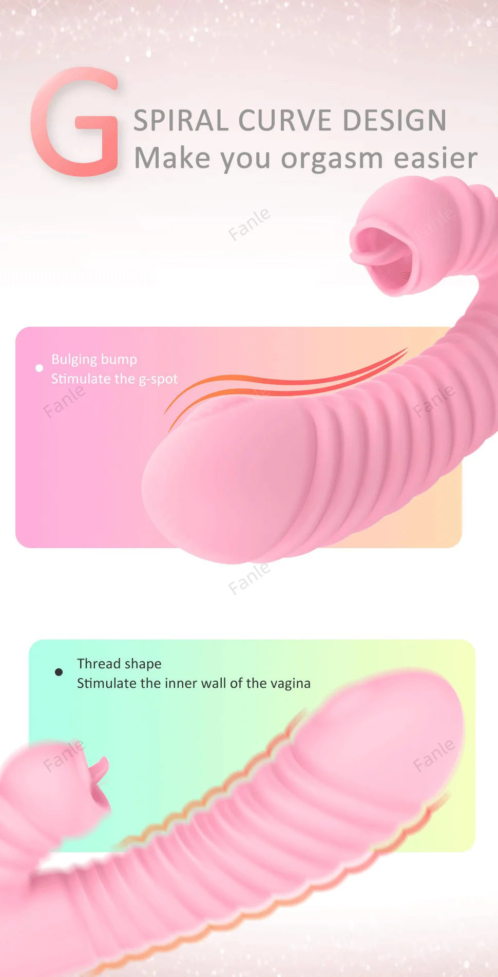 Vibrator For Women 2 In 1 Licking Machine Clitoris Stimulator G-Spot Powerful Vibro Dildo Wand Female Clit Sucker Adult Sex Toys