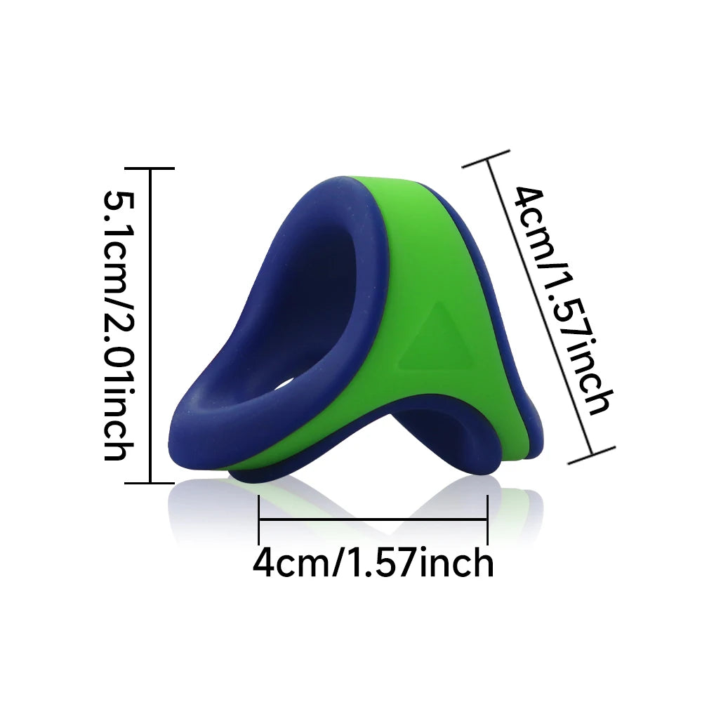 Men's Silicone Penis Ring Locking Cum Ring, Delayed Ejaculation, Men's Couples Sex Toys, Adult Sexy Toys, Sex Toys