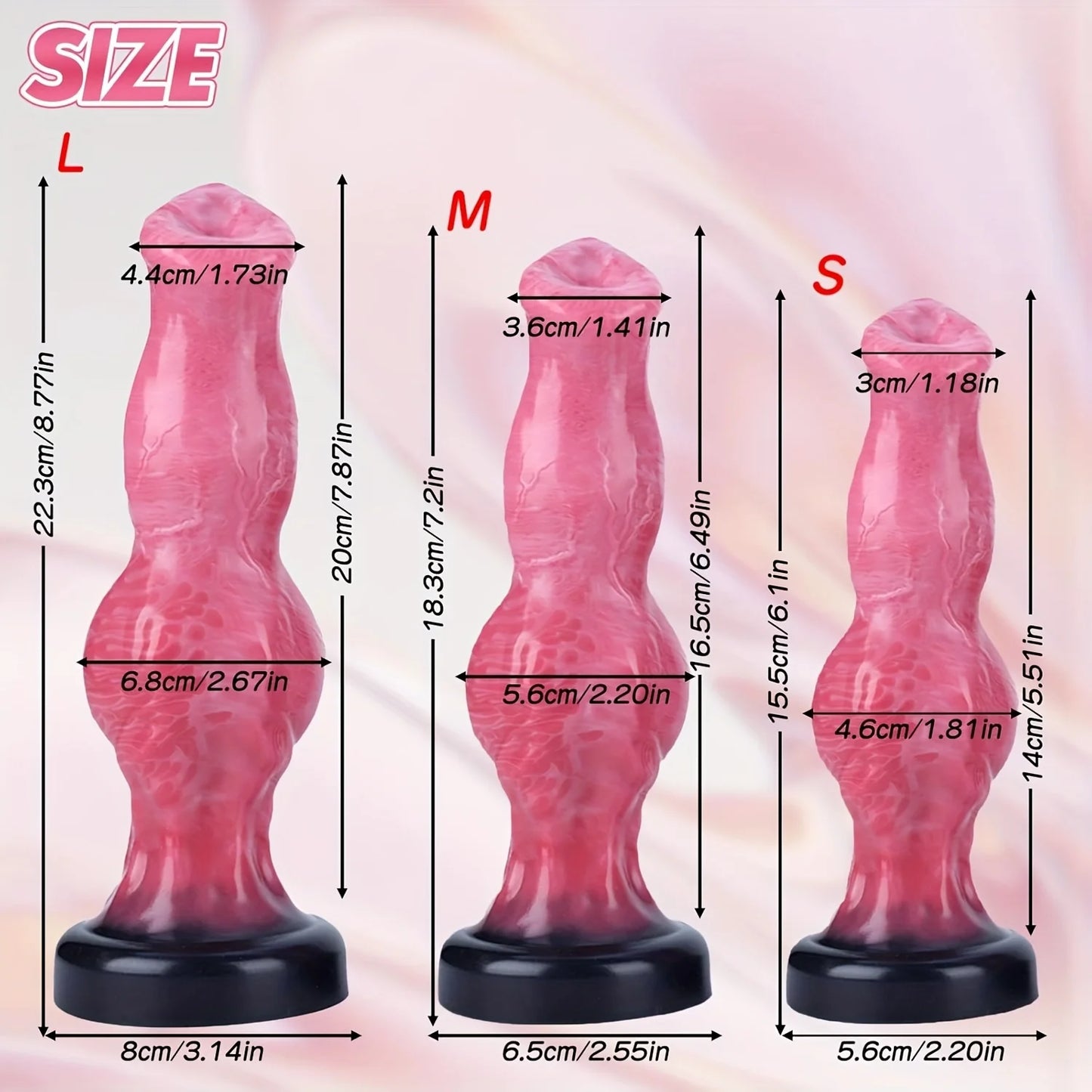 Dog Knot Dildo Anal Plug Animal Penis Masturbator Dick-Dildo Sex Toys For Man Women Prostate G-spot Massager Anal Penetration 18