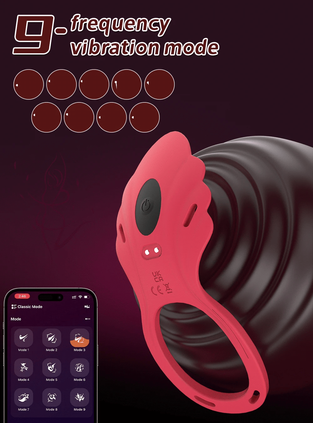 APP Control Wearable Sex Toys with Panty Vibrator Female Vibrating Penis Ring Clitoral Stimulator Adult Sex Toys for Couple