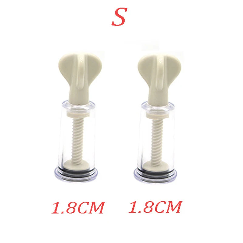 Nipple Sucker Enlarger Nipple Clamps Clit Pussy Pump Clitoris Clip Vacuum Stimulate Breast Enlarger Adults Sex Toys For Women