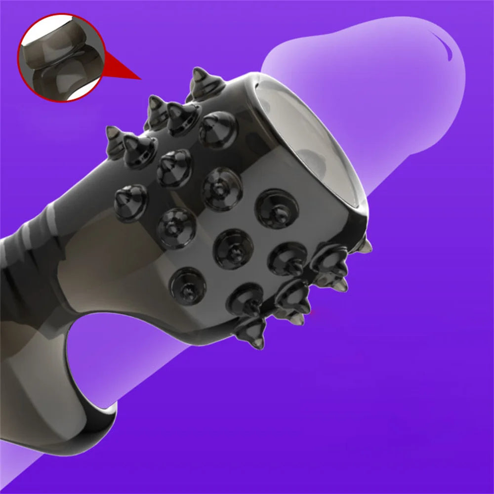 Penis Rings For Men Delay Ejaculation Stronger Erection Sex Toys Adult Supplies Linen Nozzle Ring Cock Sex Toys For Couples