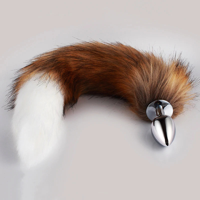 Exotic Accessories Anal Dilator Fetish Fox Tail In Ass Prostate Massager Goods For Adults Cosplay Games Butt Plug Bdsm Sex Toys