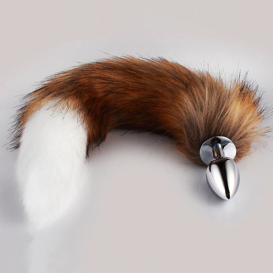Exotic Accessories Anal Dilator Fetish Fox Tail In Ass Prostate Massager Goods For Adults Cosplay Games Butt Plug Bdsm Sex Toys