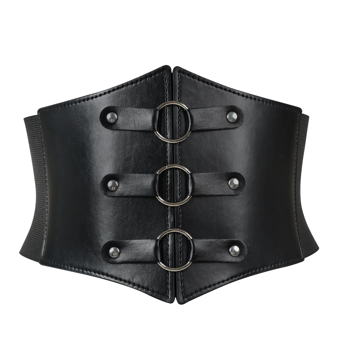 Corset Belt Bandage Super Wide Pu Leather Girdle Slimming Body Women Elastic High Waist Belts Versatile for Daily Bustier Corset
