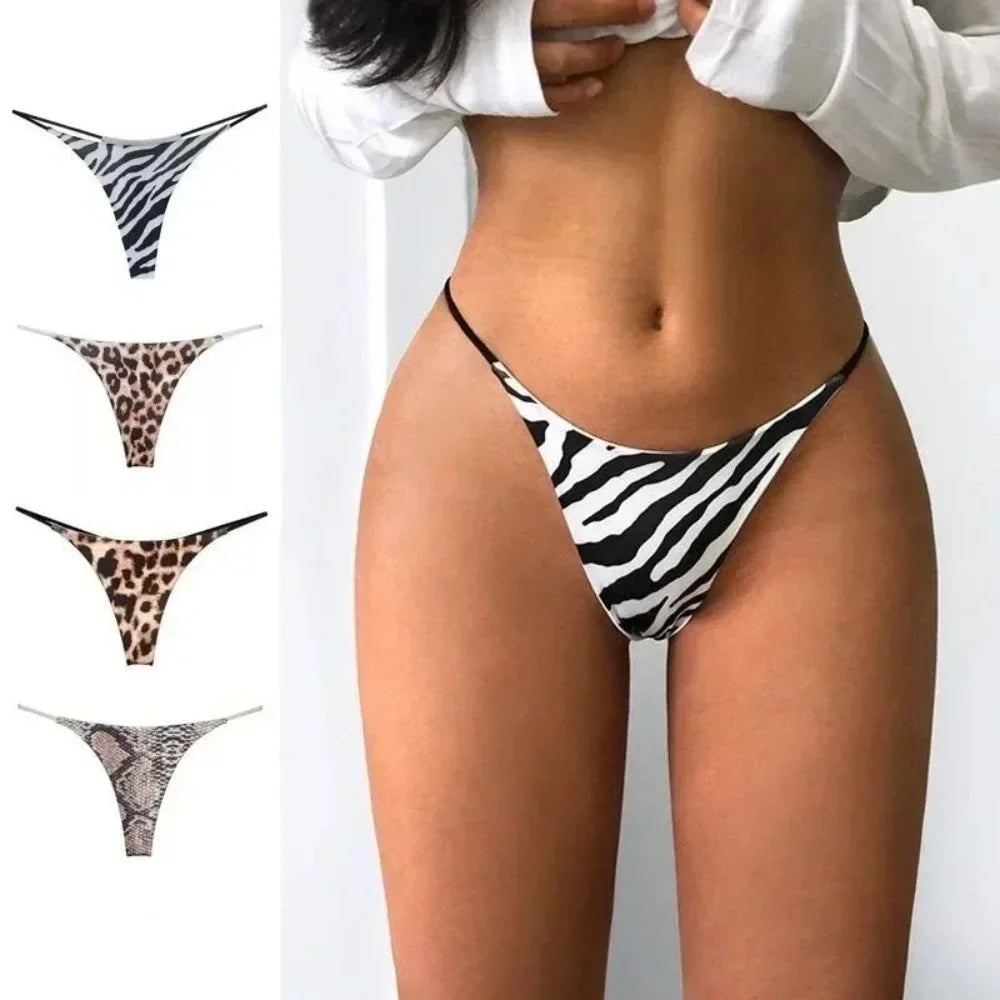 Lingerie Sexy G Strings Low-Rise Thong Panties Female Sexy Underwear Women Seamless Low  thongs women sexy Beach style